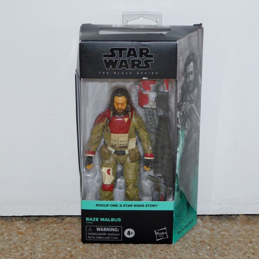 2021 Hasbro Star Wars Black Series 6" Rogue One Baze Malbus Figure MIB New